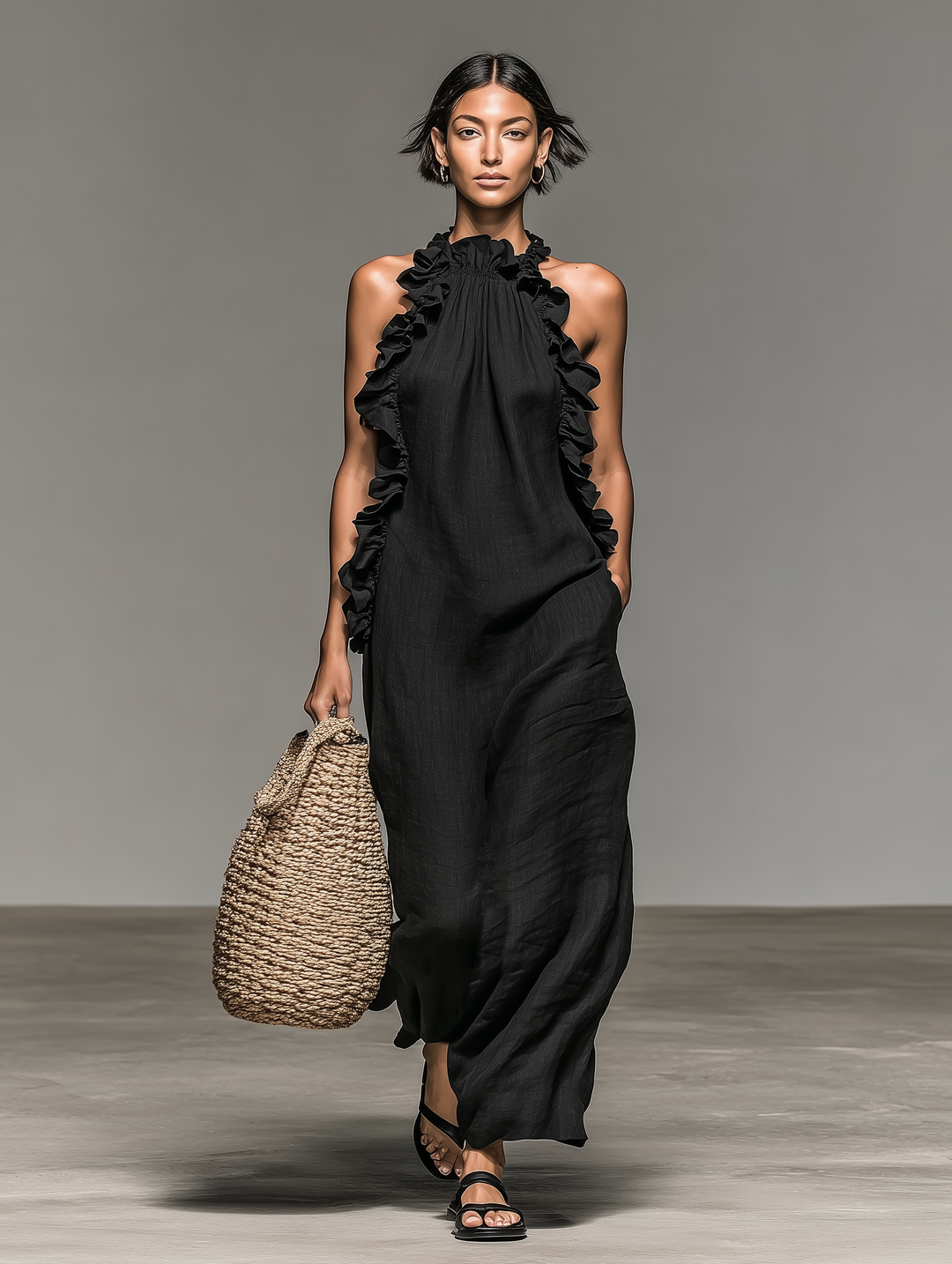 Lua | Maxikleid mit Taschen