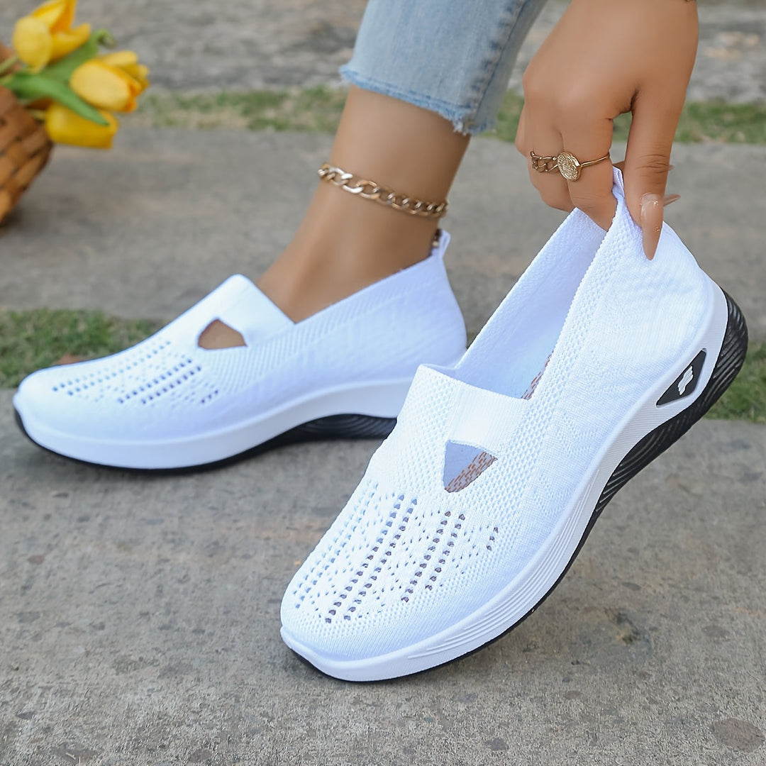 Elies™ | Atmungsaktive Cut-Out Sneaker