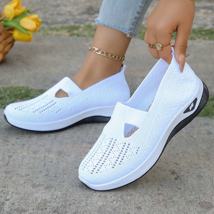 Elies™ | Atmungsaktive Cut-Out Sneaker