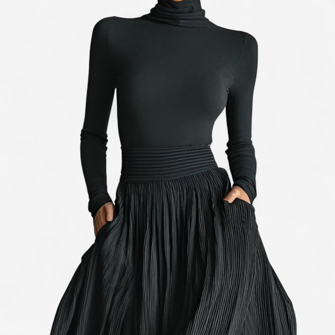 Rachel | Maxikleid Hohe Taille