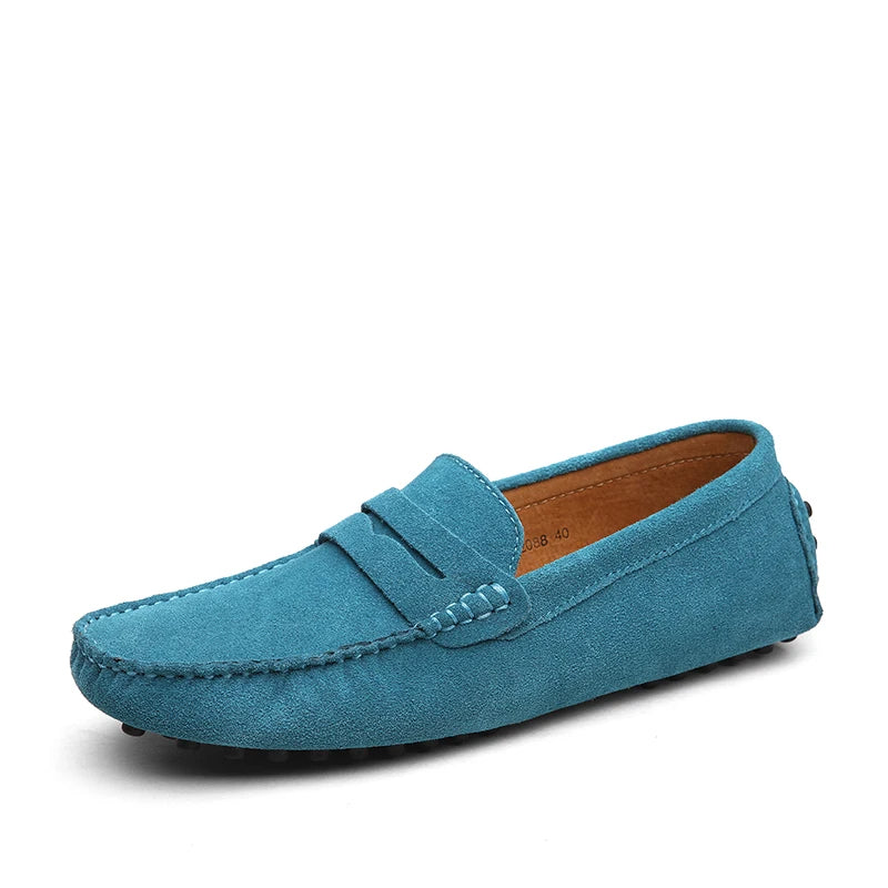 Lässige Wildleder-Loafer