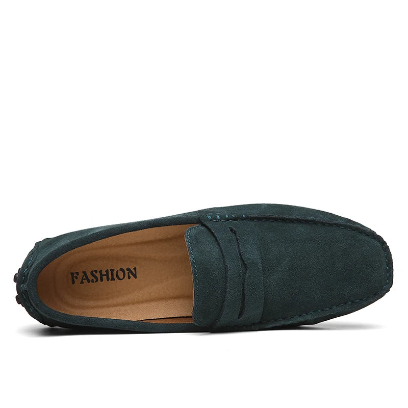 Lässige Wildleder-Loafer
