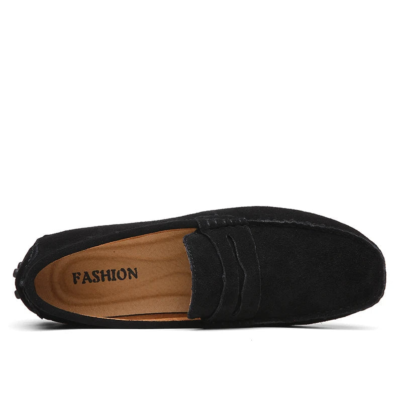 Lässige Wildleder-Loafer