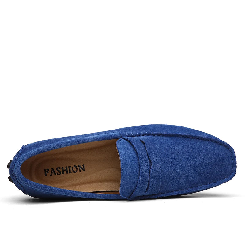 Lässige Wildleder-Loafer