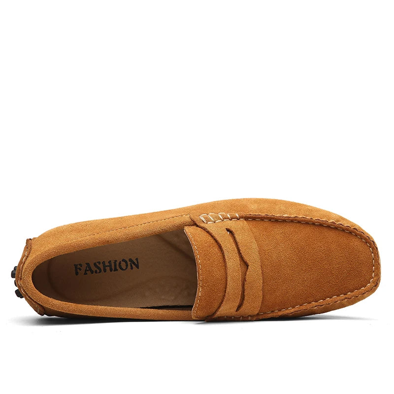 Lässige Wildleder-Loafer