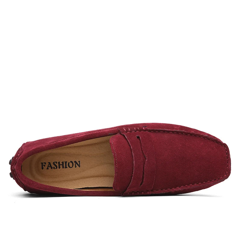 Lässige Wildleder-Loafer