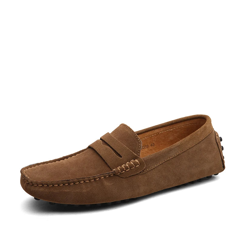 Lässige Wildleder-Loafer