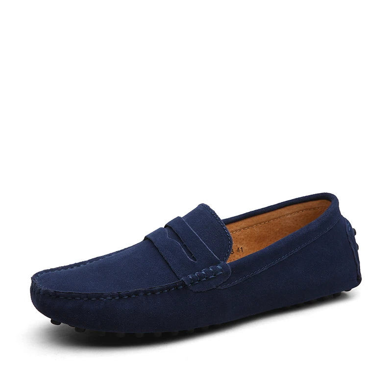 Lässige Wildleder-Loafer
