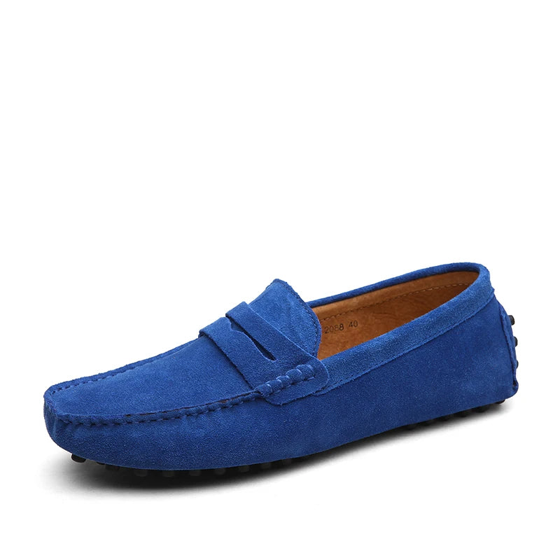 Lässige Wildleder-Loafer