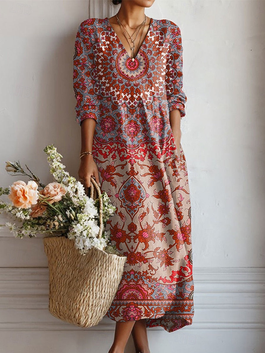 Boho Maxikleid