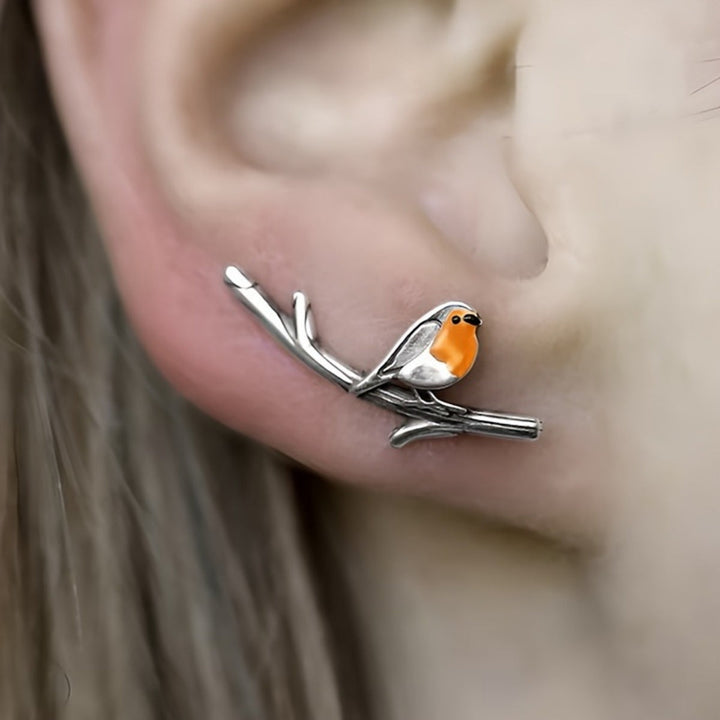 Cartoon Vogel Ohrringe
