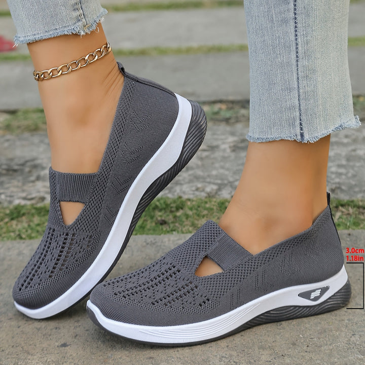 Elies™ | Atmungsaktive Cut-Out Sneaker