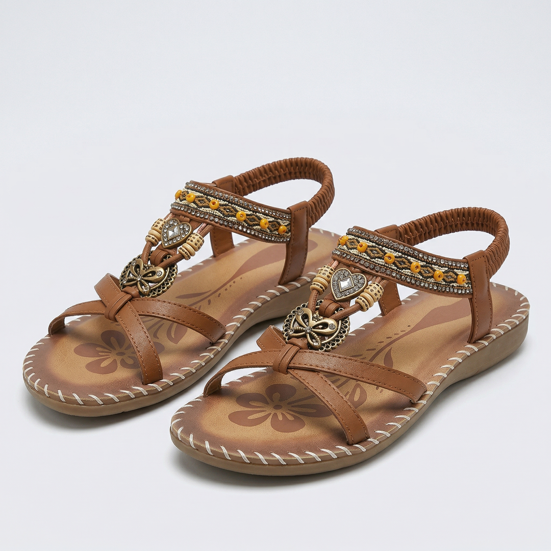 Nada – Orthopädische Sandalen im Ibiza-Stil für Komfort & Eleganz