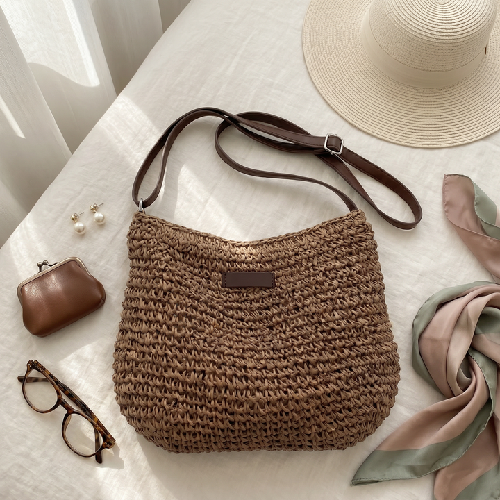 Simona | Elegante Geflochtene Tasche