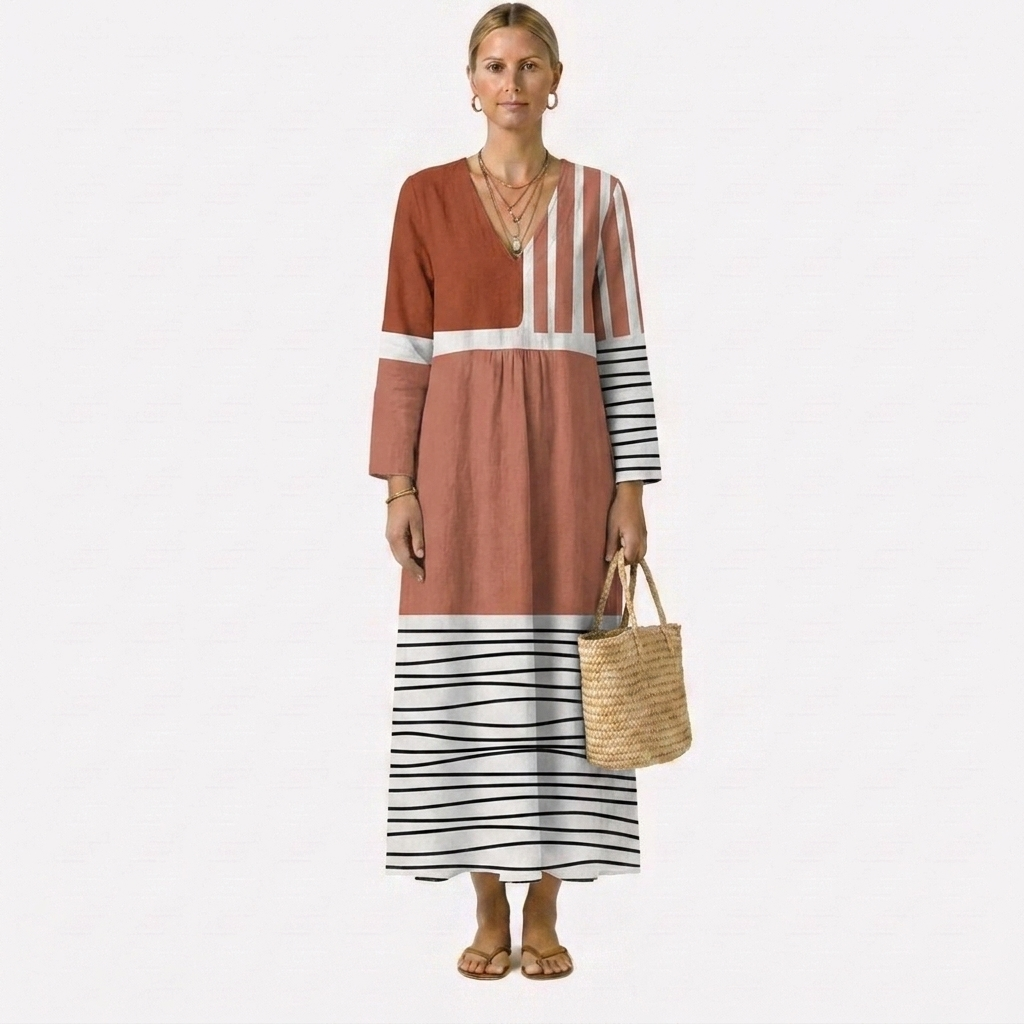Zoe™ | Bequemes Blumenkleid