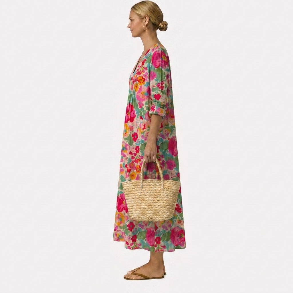 Rosa™ | Elegantes Blumenkleid