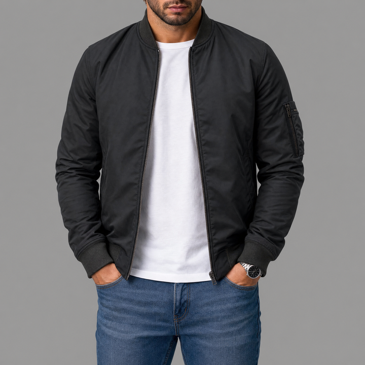 Klaus | Elegante klassische Bomberjacke