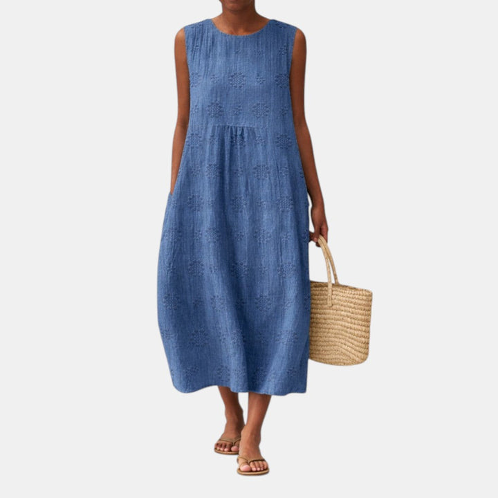 Alicia™ | Midi Sommerkleid für den Alltag