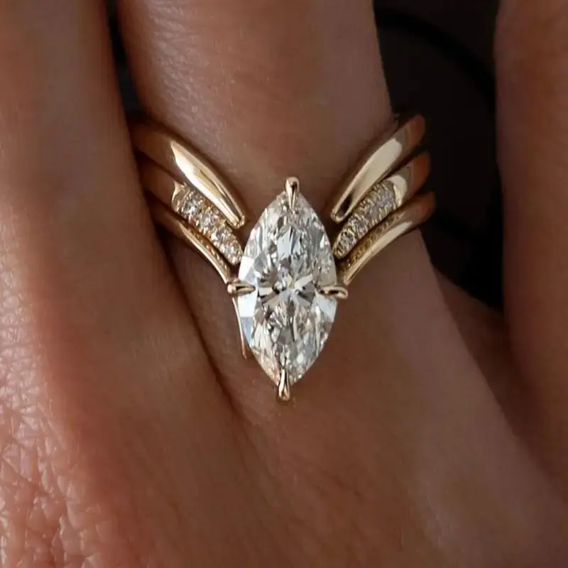 Ring Gold “Goccia Reale”