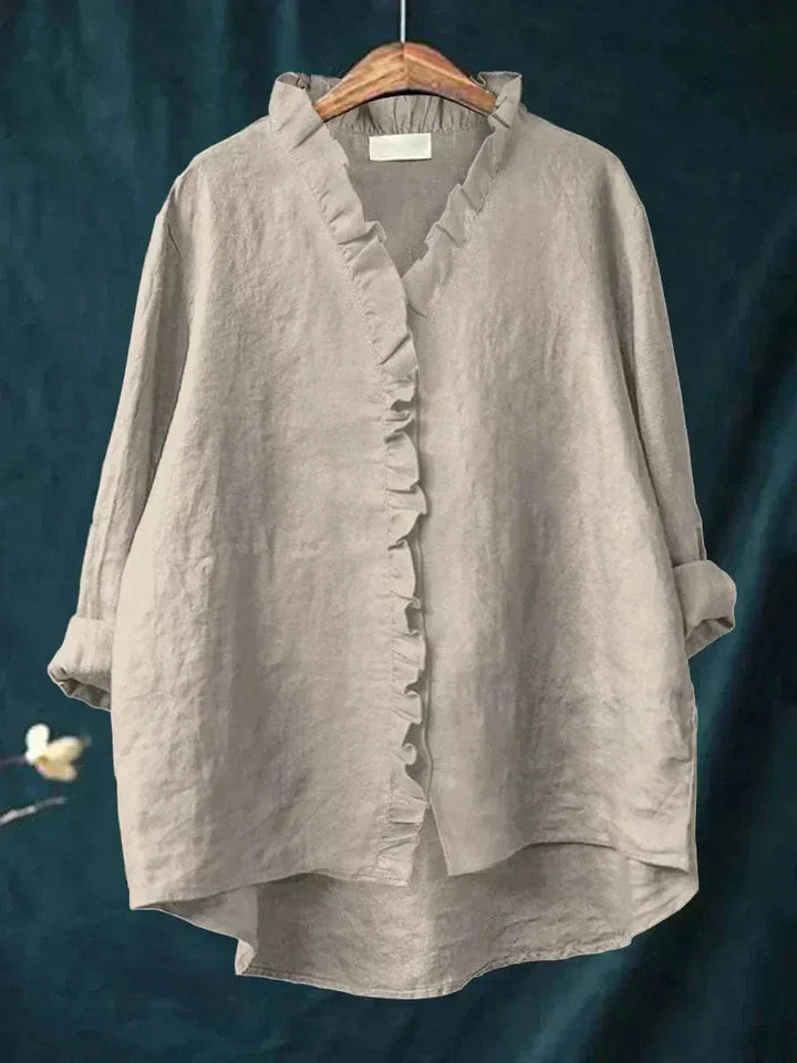 Eline | Elegante Sommerbluse aus Leinen