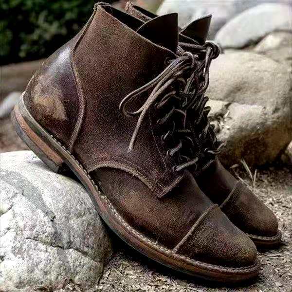 Russel | Herren Schnürstiefel im Retro-Stil