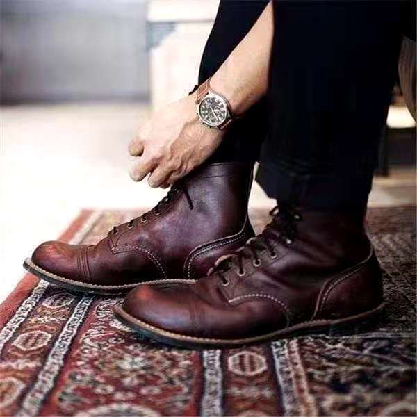 Russel | Herren Schnürstiefel im Retro-Stil