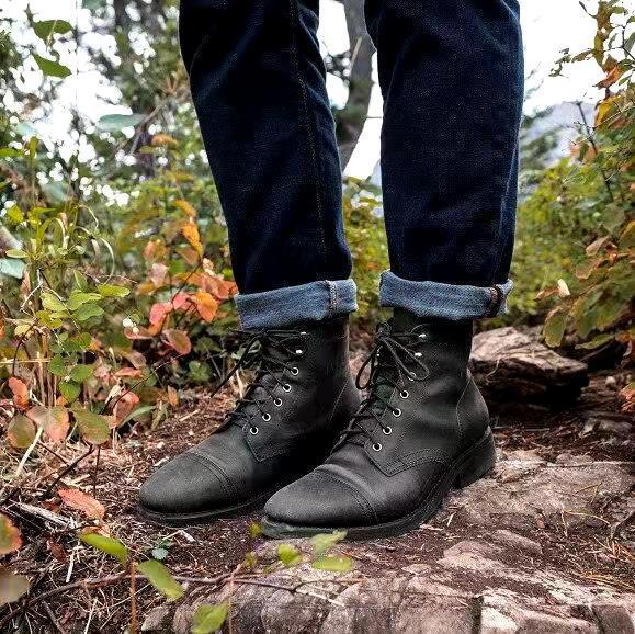 Russel | Herren Schnürstiefel im Retro-Stil