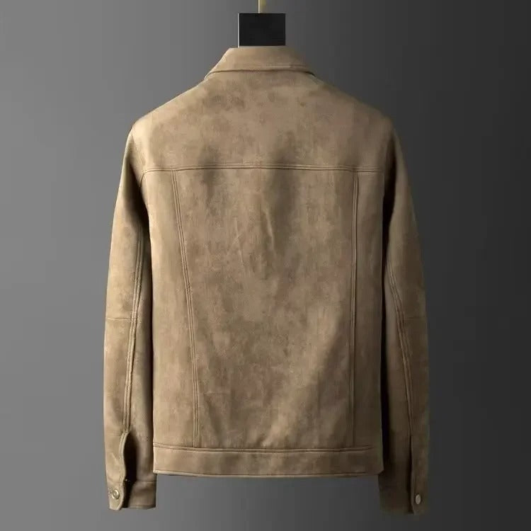 Peter | Elegante Lederoptik-Jacke