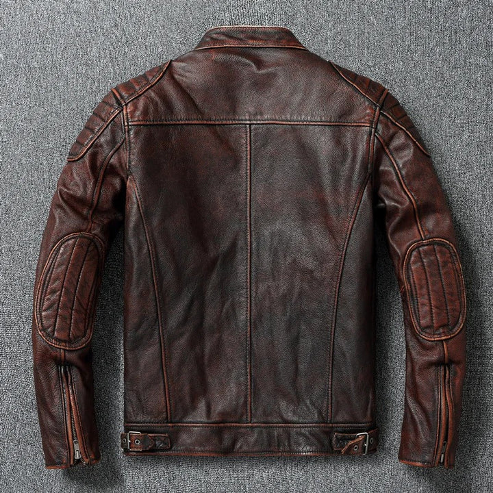Vintage-Lederjacke