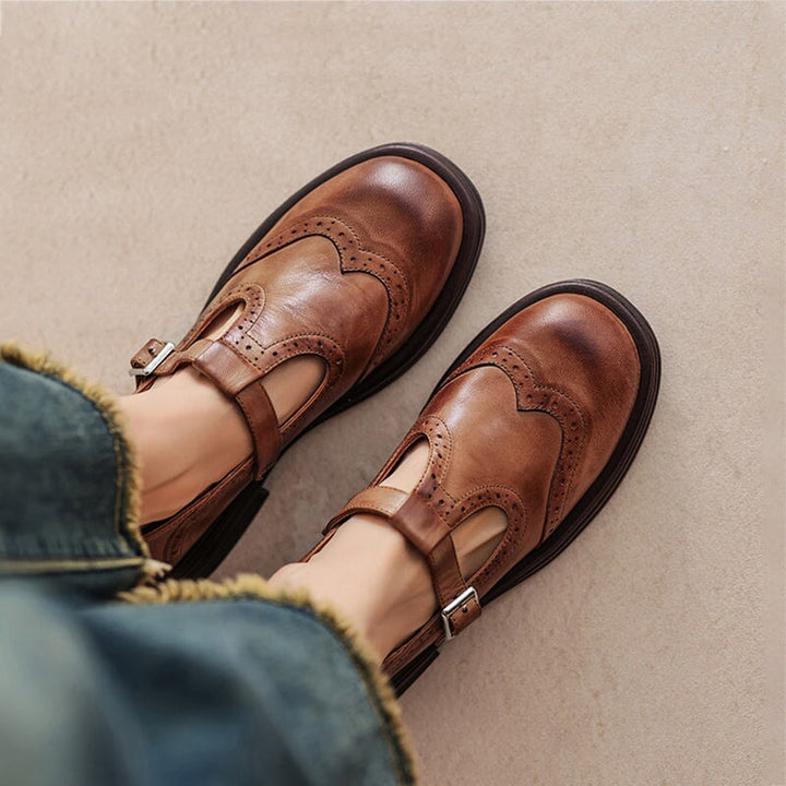 Mattea | Elegante Mary Janes aus Leder