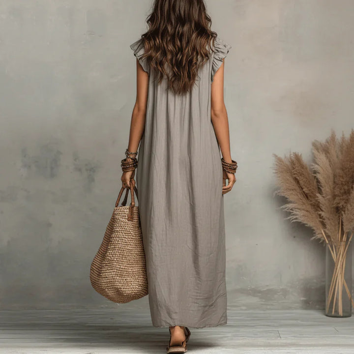 Zoey | Langes Bohemian-Kleid