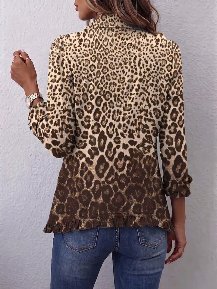 Nazaret | Leopardenjacke mit Volants