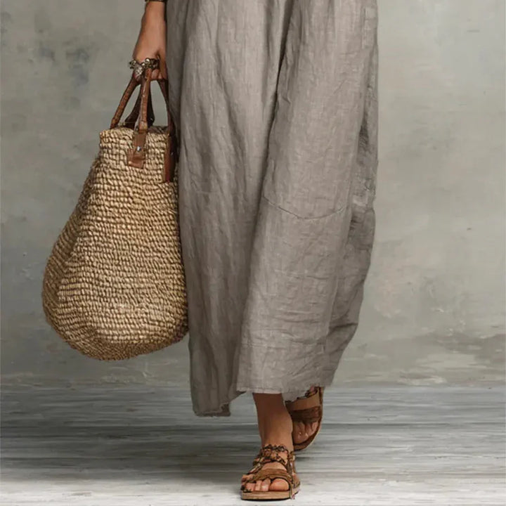 Zoey | Langes Bohemian-Kleid