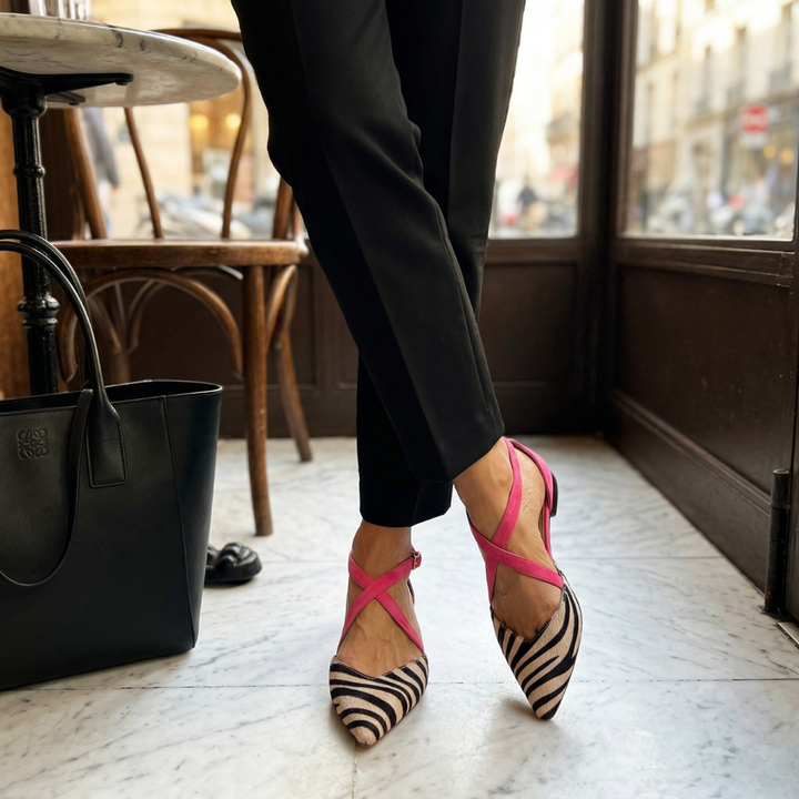 Ornella | Ballerinas mit Riemchen
