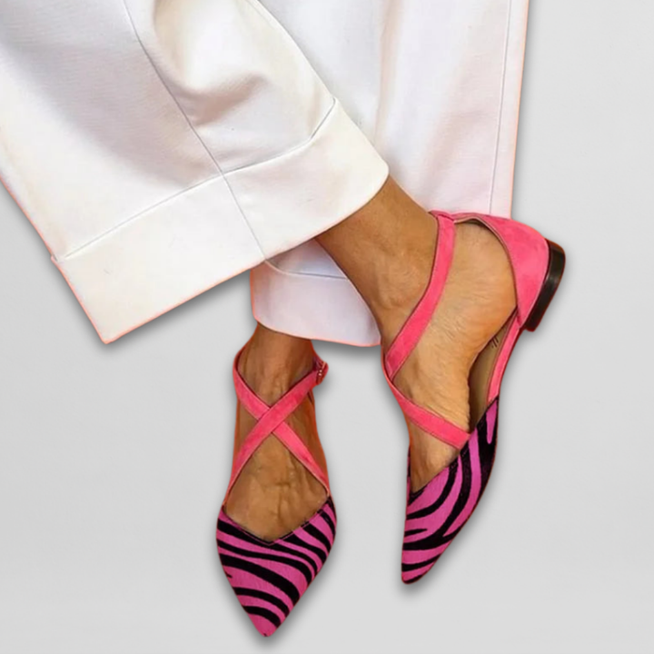 Ornella | Ballerinas mit Riemchen