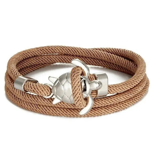 Handgefertetes Meeresschildkröten-Armband