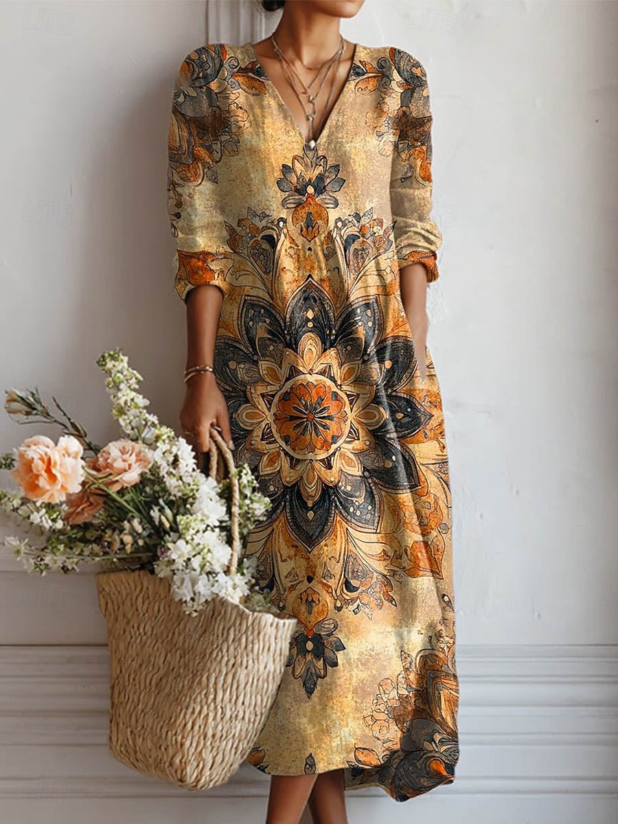 Bohemian Maxikleid