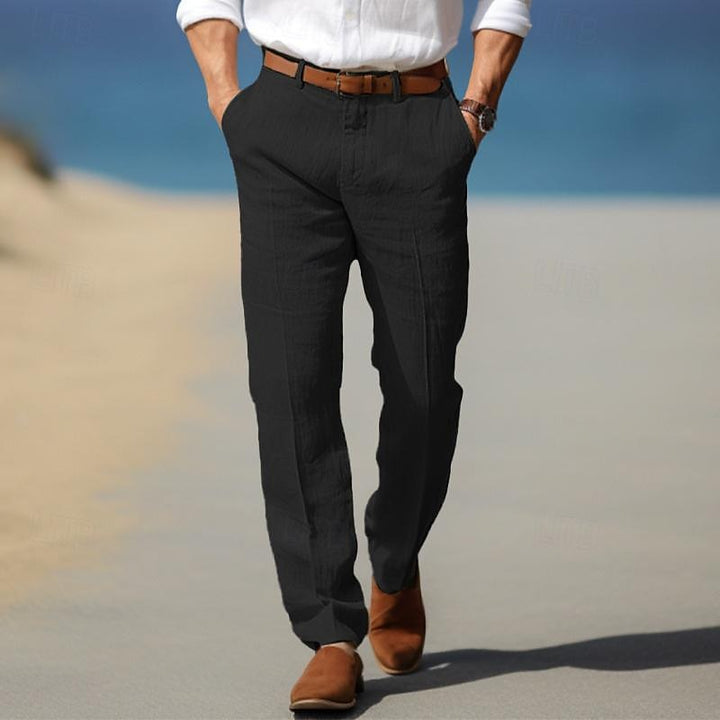 Elegante Leinenhosen