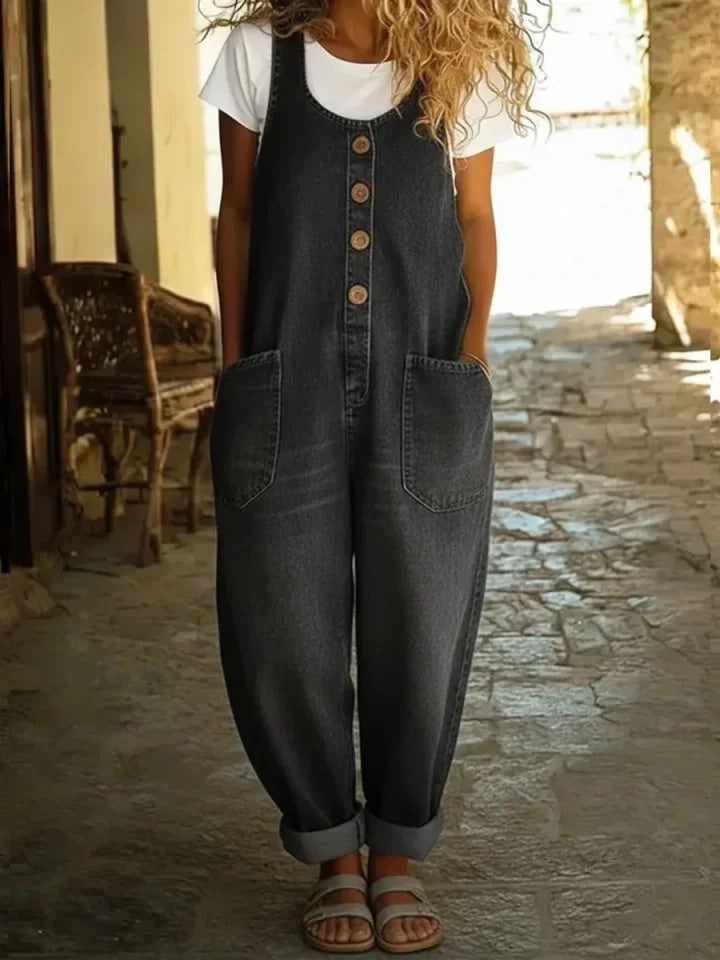 Saylor | Latzhose aus Vintage-Lavato-Denim