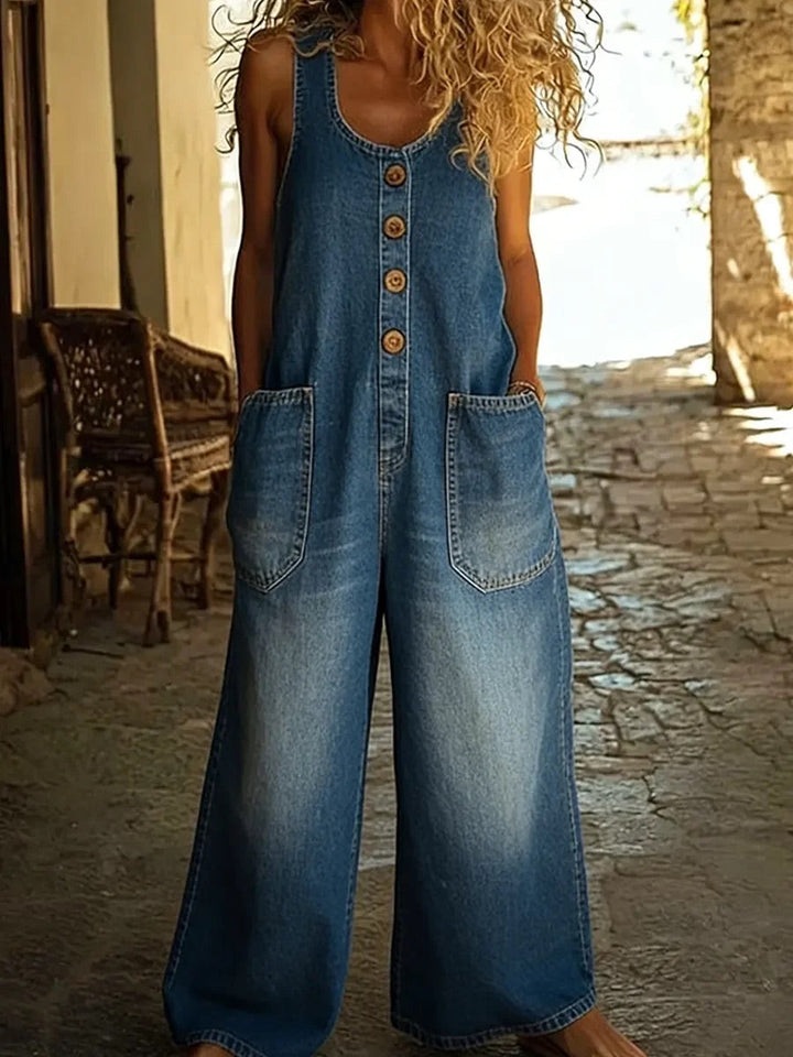 Saylor | Latzhose aus Vintage-Lavato-Denim
