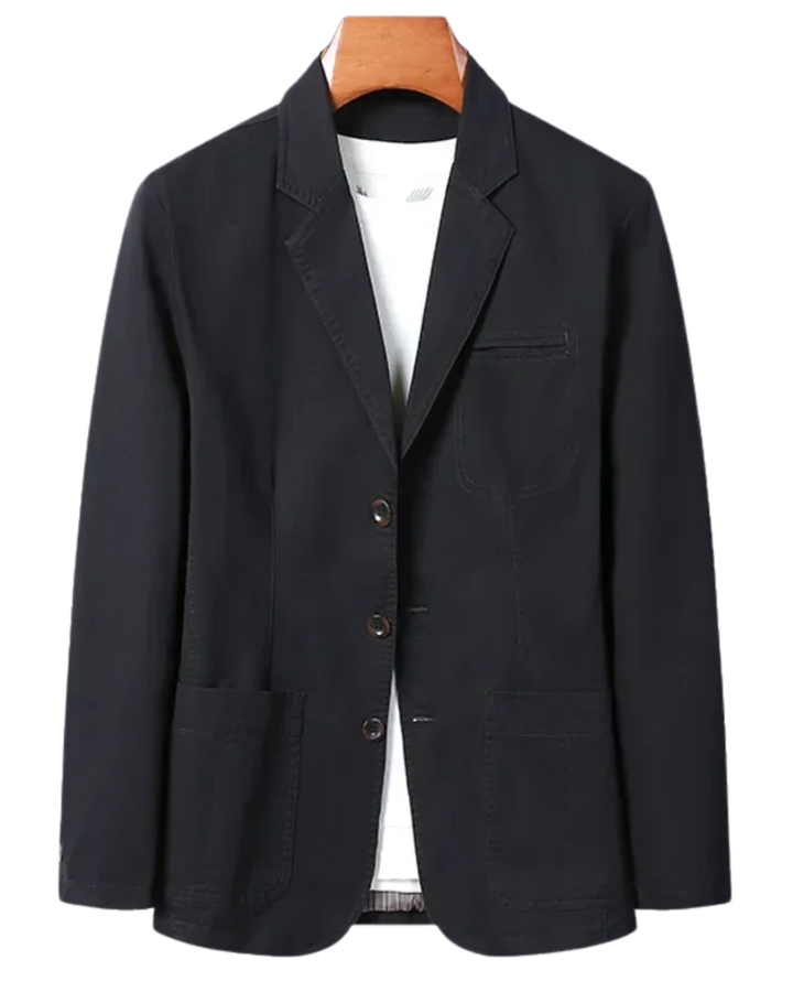 Eleganter Baumwollblazer