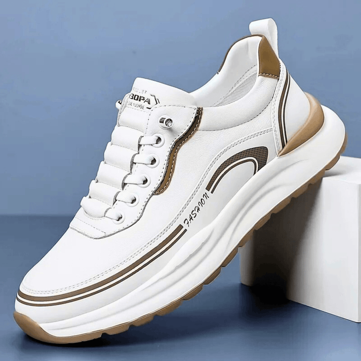 Lässige Lederschuhe