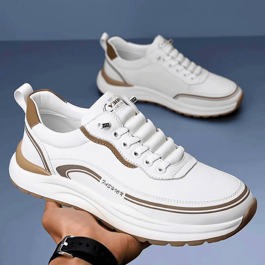 Lässige Lederschuhe