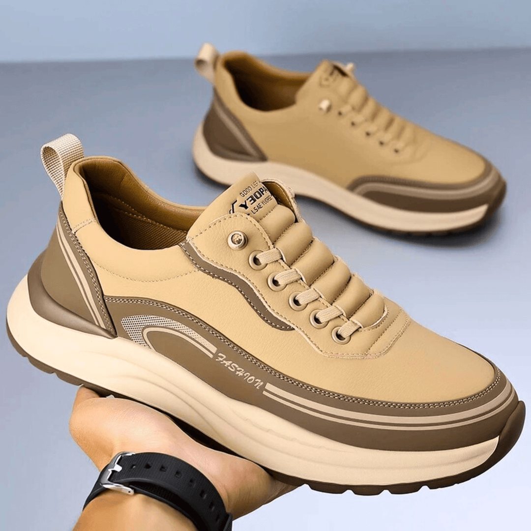 Lässige Lederschuhe