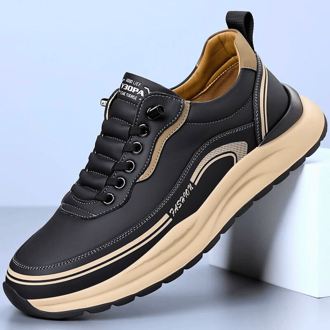 Lässige Lederschuhe