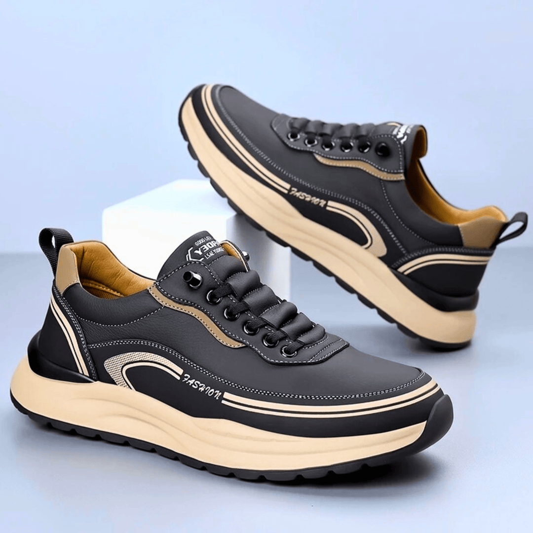 Lässige Lederschuhe