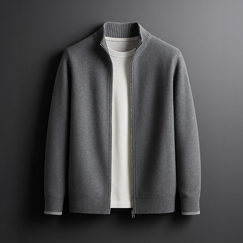 Elegante Kaschmir-Strickjacke