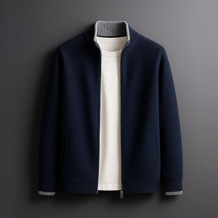 Elegante Kaschmir-Strickjacke